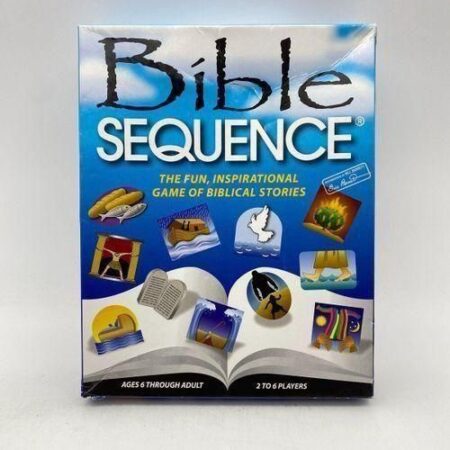 Sequence Card Board Game BIBLE - Fun Biblical Game for Kids/Families